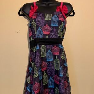 Too Fast Tiffany Bird Cage Dress